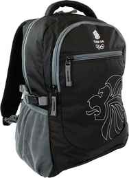 Team GB Lions Head Backpack - Black
