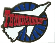 Thunderbird One Roundel Pin