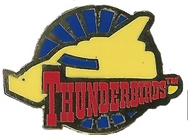 Thunderbird Four Roundel Pin
