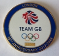 Team GB London 10th Anniversary Coin