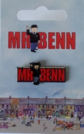 Mr Benn Logo Pin