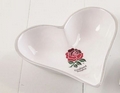 England Rugby Heart Dish