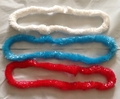Red White And Blue Hawaiian Garlands (12's)