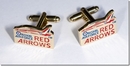 Official RAF Red Arrows Gold Plated Cufflinks