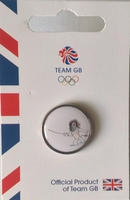 Official Team GB Pride Mascot Fencing Pin