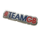 Team GB Silver Hashtag Pin