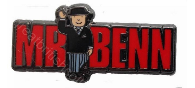 Mr Benn Logo Pin