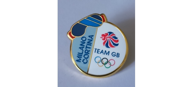 Team GB Milano Cortina Goggles Pin