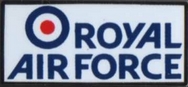 Official Royal Air Force Logo Pin