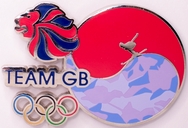 Official Team GB PyeongChang Flag Pin
