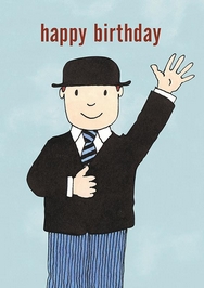 Mr Benn Birthday Card