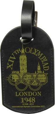 London 1948 Logo Luggage Tag