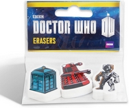 Doctor Who Erasers