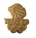 Officially Licensed Team GB Lions Head Pin