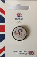 Official Team GB Pride Mascot Olympic Archery Pin