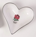 England Rugby Heart Dish