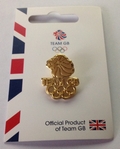 Officially Licensed Team GB Lions Head Pin