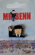 Mr Benn Bowler Hat Pin