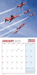 Red Arrows 2025 Wall Calendar