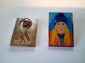 Mikeala And Petra Winter Olympic Pins