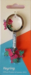 London 2012 Paralympic Charm Keyring