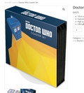 Doctor Who Drinks Coasters (4 Coasters)