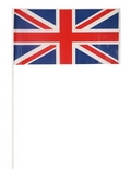 Union Jack Hand Held Flags (Pack of 50)