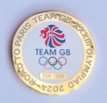 Team GB Road To Paris Coin