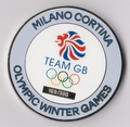 Team GB Milano Cortina Olympic Coin