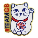 Team GB Maneki Neko Pin