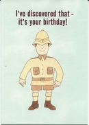 Mr Benn Hunter Birthday Card