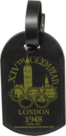 London 1948 Logo Luggage Tag