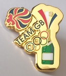 Team GB Champagne Pop Pin