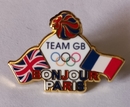 Team GB Bonjour Paris Olympic Pin